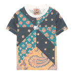 Etro T-Shirt Stampa Fantasia Multicolor per Neonato GW8521 MULTICOLOR ETRO 