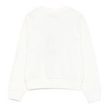 Etro Felpa Chiusa Girocollo tinta unita con Stampa Bianco per Bambina GX4A00 BIANCO ETRO 