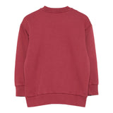 Etro Felpa Chiusa Girocollo tinta unita con Logo Bordeaux per Bambina GX4P20 BORDEAUX ETRO 