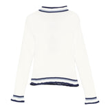 Etro Maglia tinta unita con Colletto E Stampa Bianco per Bambina GX9A10 BIANCO ETRO 