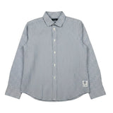 Fay Camicia Manica Lunga Fantasia A Righe Blu per Bambino 5Q5050 BLU FAY 