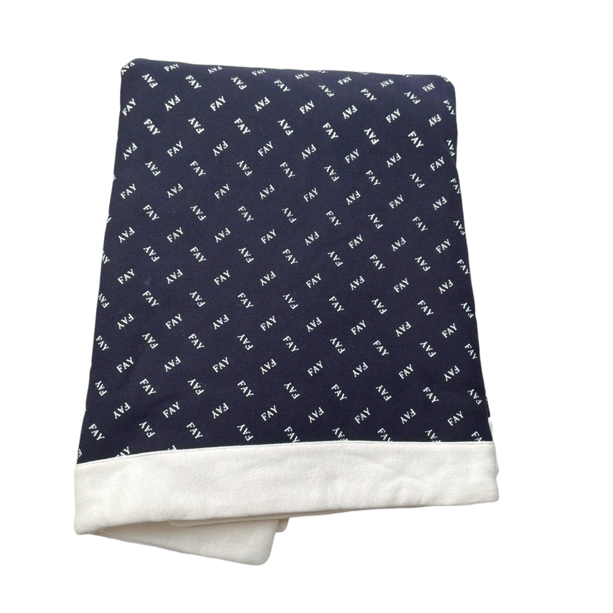 Fay Coperta tinta unita Logata Blu per Neonato 5R0500 BLU FAY 