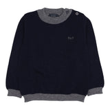 Fay Maglia tinta unita con Profili In Contrasto Blu per Neonato FV9530 BLU FAY 