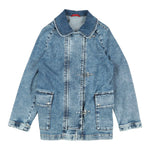 Fay Cappotto In Denim tinta unita Azzurro per Bambino FW2Q37 AZZURRO FAY 