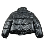 Fay Giubbino tinta unita con Zip Nero per Bambina FX2B37 NERO FAY 