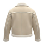 Fay Giubbino tinta unita Modello Montone Beige per Bambino FX2B77 BEIGE FAY 