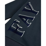 Fay Felpa Chiusa Girocollo tinta unita con Logo Blu per Neonato FX4P00N BLU FAY 