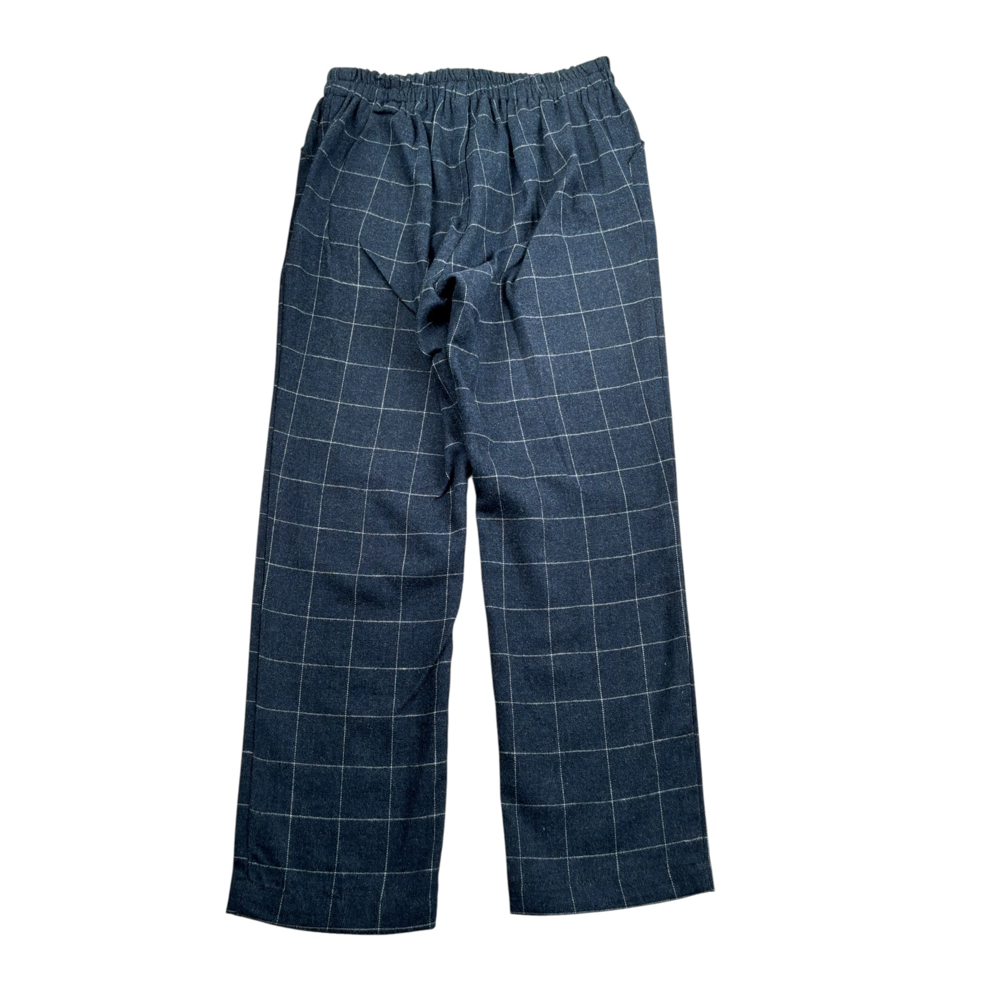 Fina Ejerique Pantalone tinta unita con Fantasia Blu per Bambino O25B90MAR BLU FINA EJERIQUE 