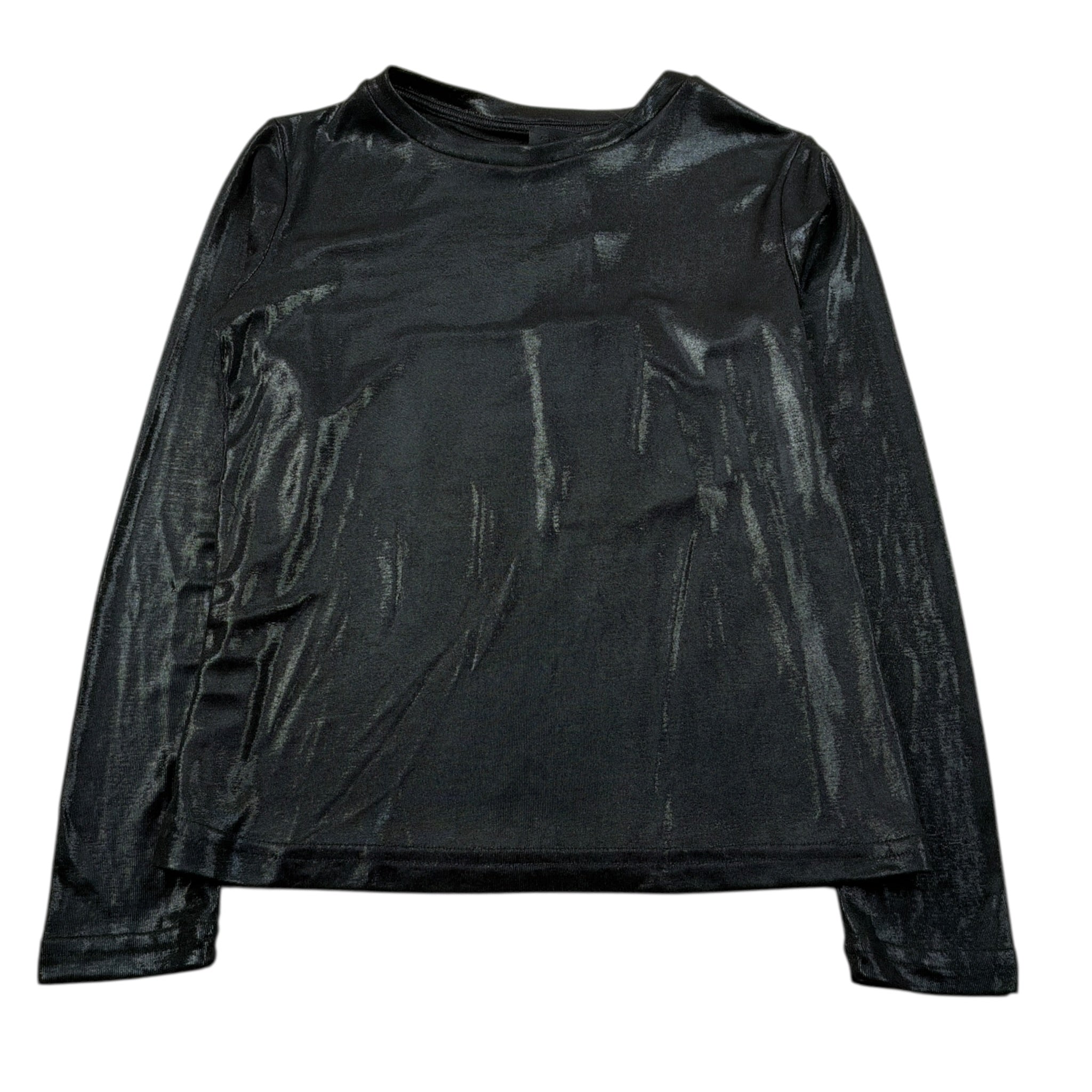 Fun & Fun Shirt Girocollo tinta unita Nero per Bambina FNJTS16269 NERO FUN & FUN 