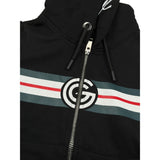 Gabriella Gucci Felpa con Zip E Cappuccio tinta unita Nero per Bambina GK070 NERO GABRIELLA GUCCI 