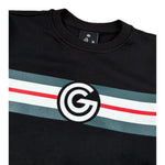 Gabriella Gucci Felpa Chiusa Girocollo tinta unita con Logo Nero per Bambina GK071 NERO GABRIELLA GUCCI 