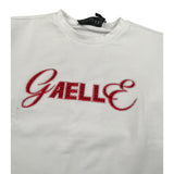 Gaelle Shirt Girocollo tinta unita con Stampe Bianco per Bambina 2741M00579 BIANCO GAELLE 