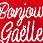 Gaelle Maglia tinta unita con Stampa Rosso per Bambina 2741W00561 ROSSO GAELLE 
