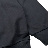 Gcds Felpa tinta unita con Profili In Contrasto Nero per Bambina B2JM1523BA2 NERO GCDS 