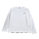 Gcds Shirt tinta unita con Logo Bianco per Bambina B2JU2217BA3 BIANCO GCDS 