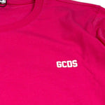 Gcds Shirt tinta unita con Logo Fuxia per Bambina B2JU2217BA3 FUXIA GCDS 