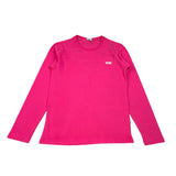 Gcds Shirt tinta unita con Logo Fuxia per Bambina B2JU2217BA3 FUXIA GCDS 