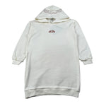 Gcds Abito Manica Lunga con Cappuccio tinta unita Panna per Bambina B2KW1018BA5 PANNA GCDS 