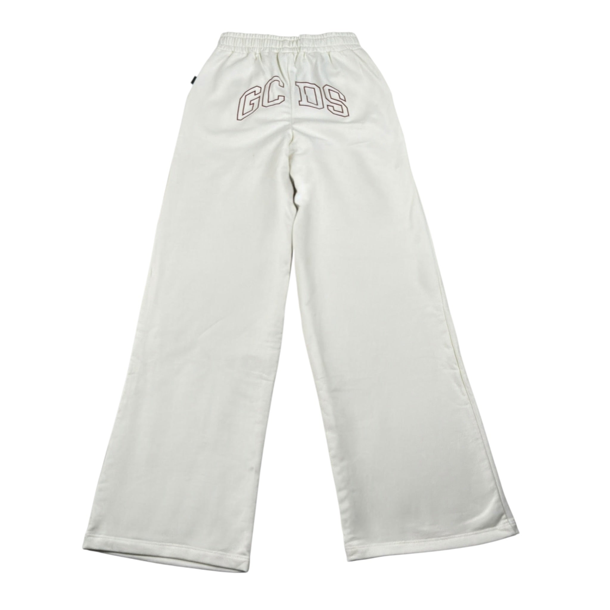 Gcds Pantalone Modello Tuta tinta unita Panna per Bambina B2KW3024BA5X PANNA GCDS 