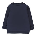Givenchy Felpa Chiusa Girocollo tinta unita con Logo Blu per Neonato H30884 BLU GIVENCHY 