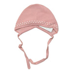 Granlei Cappello tinta unita con Ricami Rosa per Neonata 21121 ROSA GRANLEI 
