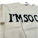 Monnalisa Maglia Girocollo tinta unita Panna per Bambina 798606 PANNA MONNALISA 