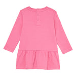 Guess Abito Manica Lunga tinta unita con Culotte Rosa per Neonata A4YK19KA6W4 ROSA GUESS 