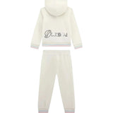 Guess Completo 2 Pezzi Felpa-Pantalone Panna per Bambina A5YG00KA6R4XJ PANNA GUESS 