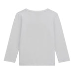 Guess Shirt Girocollo tinta unita con Stampe Bianco per Neonata A5YI00K6YW4XX BIANCO GUESS 