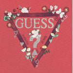 Guess Shirt tinta unita con Stampa Fragola per Bambina A5YI03K6YW4XJ FRAGOLA GUESS 