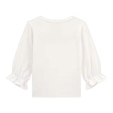 Guess Shirt tinta unita con Stampa Bianco per Neonata A5YI05K6YW4 BIANCO GUESS 