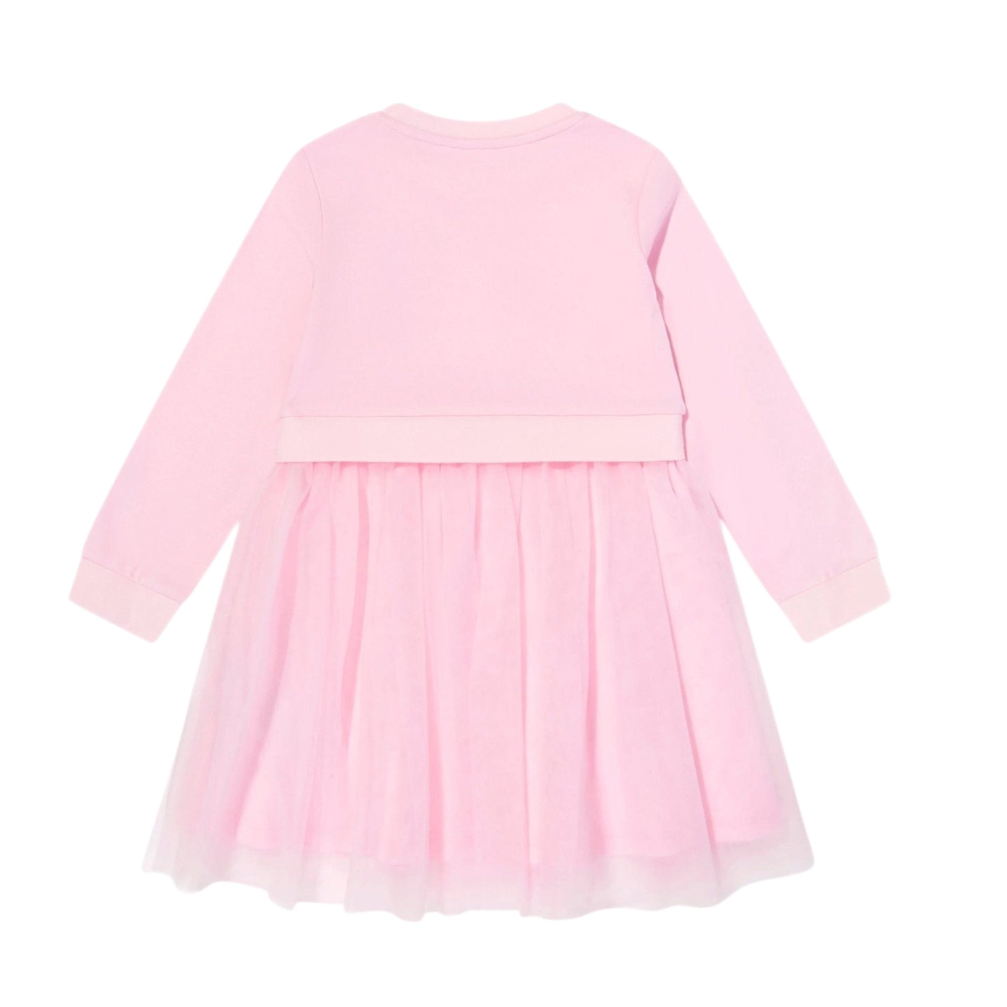 Guess Abito Manica Lunga tinta unita con Culotte Rosa per Neonata A5YK00KB8R0 ROSA GUESS 