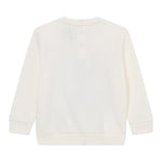 Guess Felpa Chiusa Girocollo tinta unita Bianco per Neonata H5YT00KAX74X BIANCO GUESS 