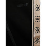 Guess Felpa con Zip tinta unita con Maniche In Contrasto Nero per Bambina J2YQ06KB3P2 NERO GUESS 