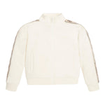 Guess Felpa con Zip tinta unita con Maniche In Contrasto Panna per Bambina J2YQ06KB3P2 PANNA GUESS 