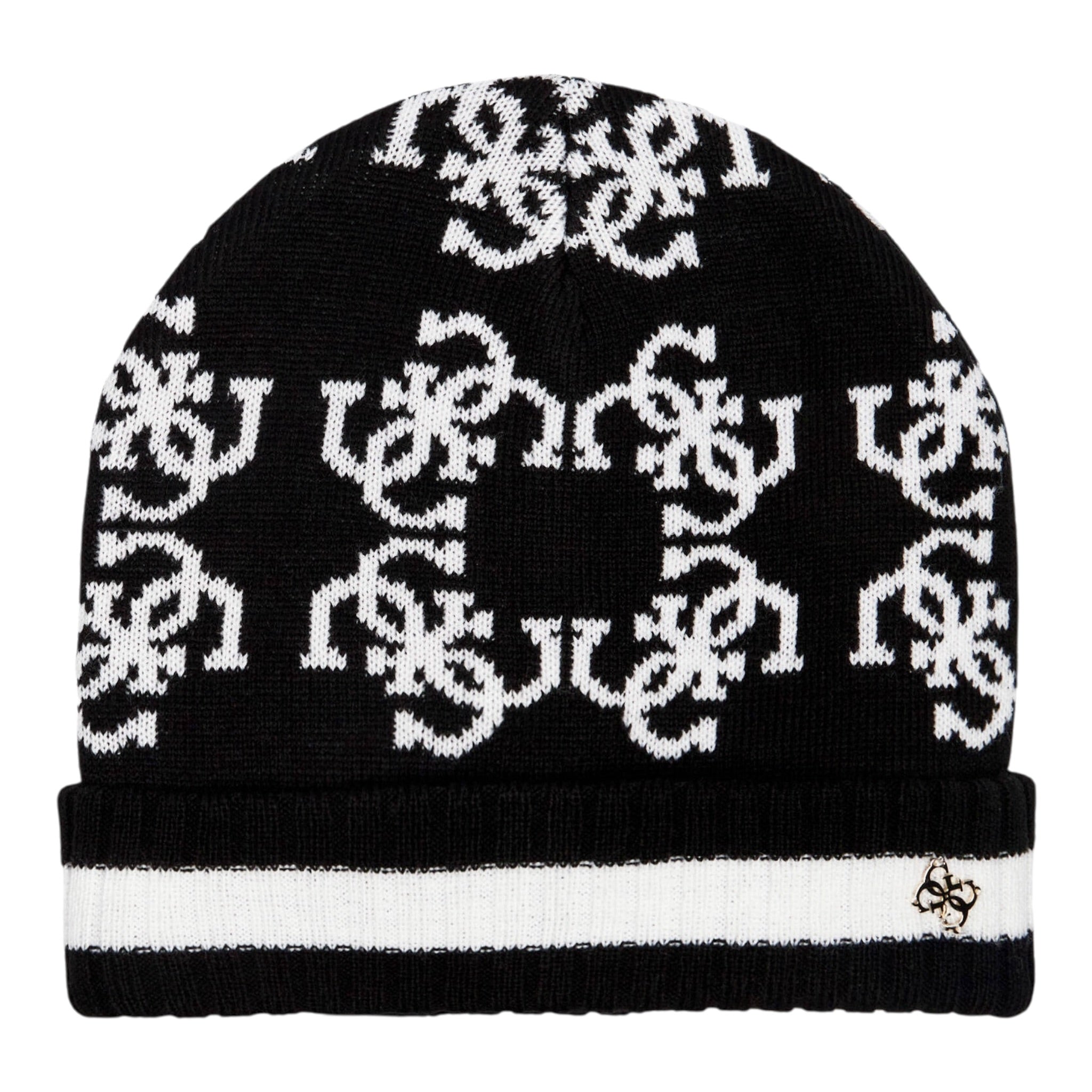 Guess Cappello tinta unita con Sciarpa Nero per Neonata J4BZ04Z3H40 NERO GUESS 