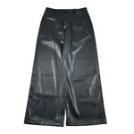 Guess Pantalone tinta unita Modello Palazzo In Ecopelle Nero per Bambina J4YB08WE8D0 NERO GUESS 