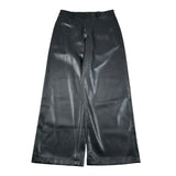 Guess Pantalone tinta unita Modello Palazzo In Ecopelle Nero per Bambina J4YB08WE8D0 NERO GUESS 