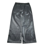 Guess Pantalone tinta unita Modello Palazzo In Ecopelle Nero per Bambina J4YB08WE8D0 NERO GUESS 