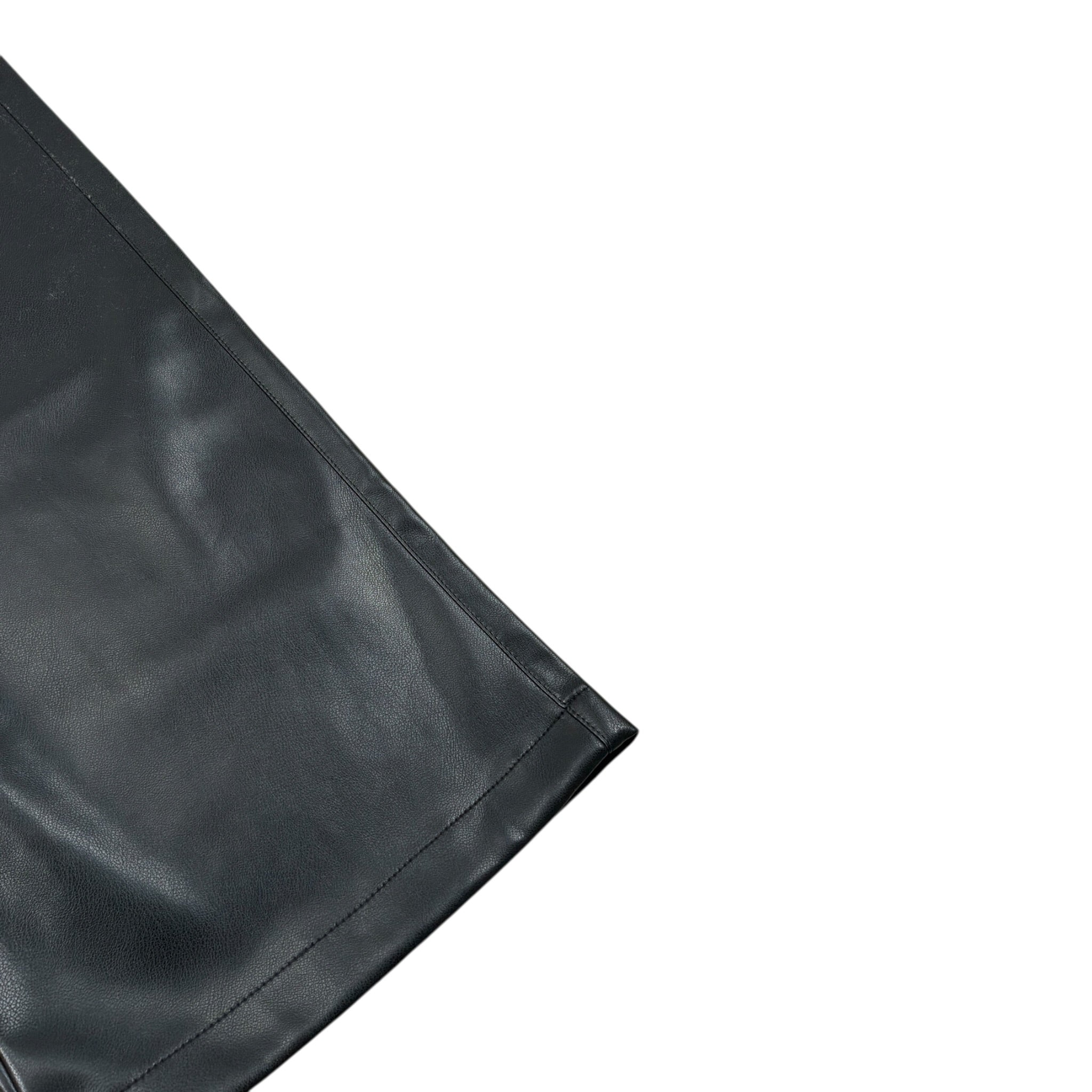 Guess Pantalone tinta unita Modello Palazzo In Ecopelle Nero per Bambina J4YB08WE8D0 NERO GUESS 