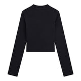 Guess Shirt tinta unita con Stampa Logo Nero per Bambina J4YI49KBZP4X NERO GUESS 