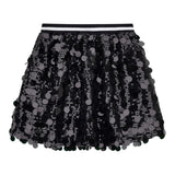 Guess Gonna tinta unita con Paillettes Nero per Bambina J5BD04K1220X NERO GUESS 