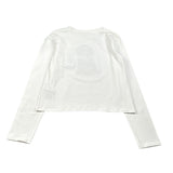 Guess Shirt tinta unita con Stampa Bianco per Bambina J5BI09J1314 BIANCO GUESS 