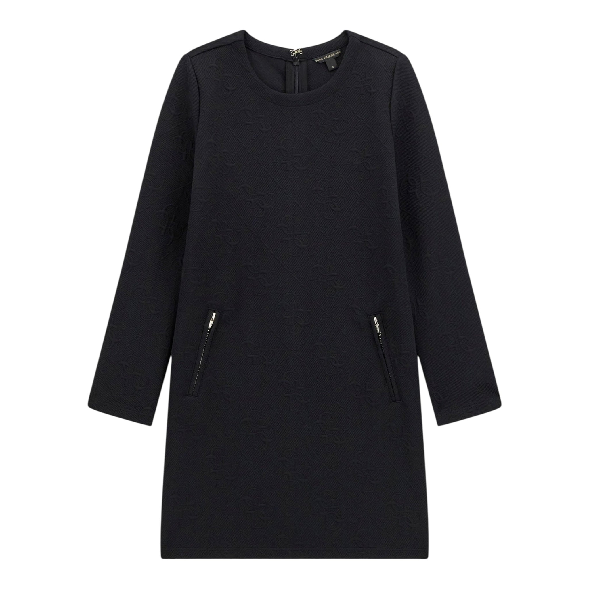 Guess Abito tinta unita Girocollo Nero per Bambina J5BK02K0742X NERO GUESS 