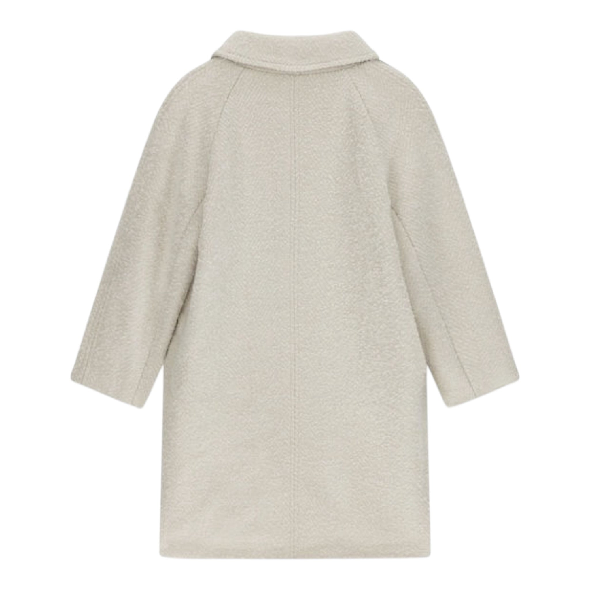 Guess Cappotto tinta unita con Bottoni Panna per Bambina J5BL20W3100 PANNA GUESS 