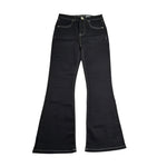 Guess Jeans tinta unita Modello A Zampa Nero per Bambina J5RA06D4KC0 NERO GUESS 
