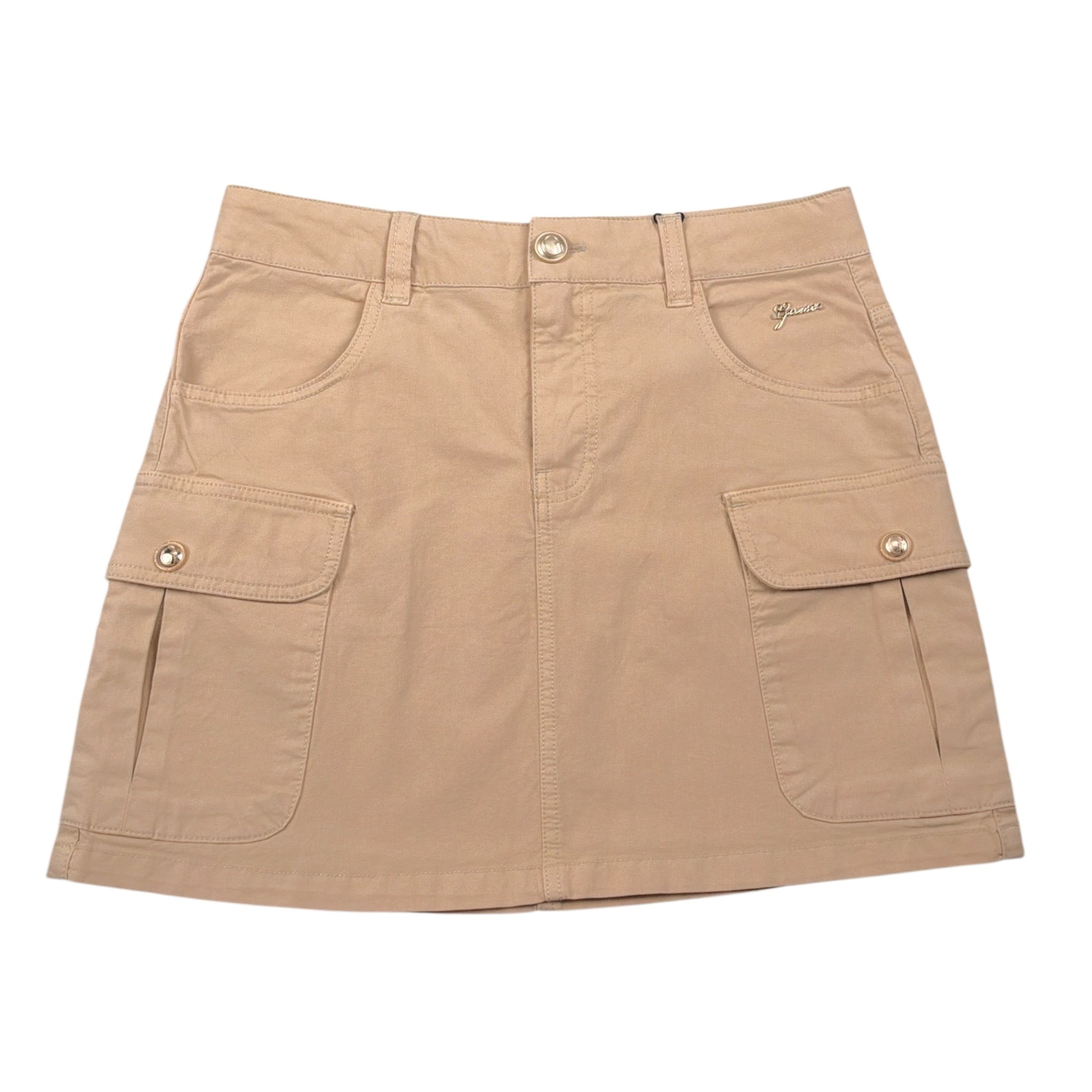 Guess Gonna tinta unita con Tasconi Beige per Bambina J5RD23WFY91 BEIGE GUESS 