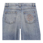 Guess Jeans tinta unita Modello A Palazzo Azzurro per Bambina J5YA01D45E0X AZZURRO GUESS 