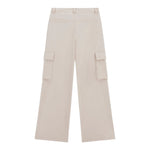 Guess Pantalone tinta unita Modello Palazzo In Ecopelle Beige per Bambina J5YB03WFV60 BEIGE GUESS 