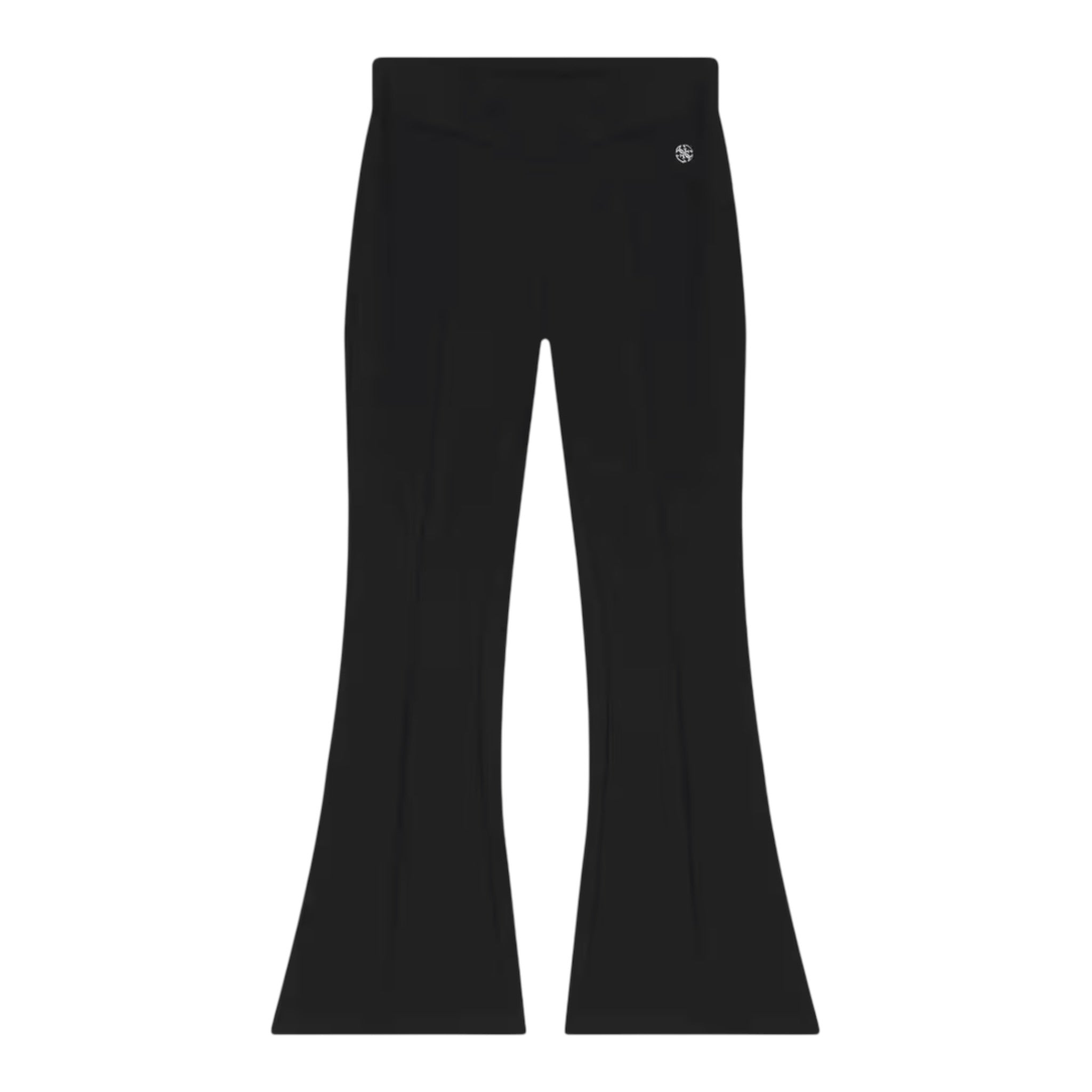 Guess Pantalone tinta unita Modello Zampa Nero per Bambina J5YB05KCY62 NERO GUESS 